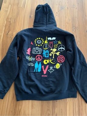 U2 Love and Peace or Else - fan club exclusive hoodie NEW
